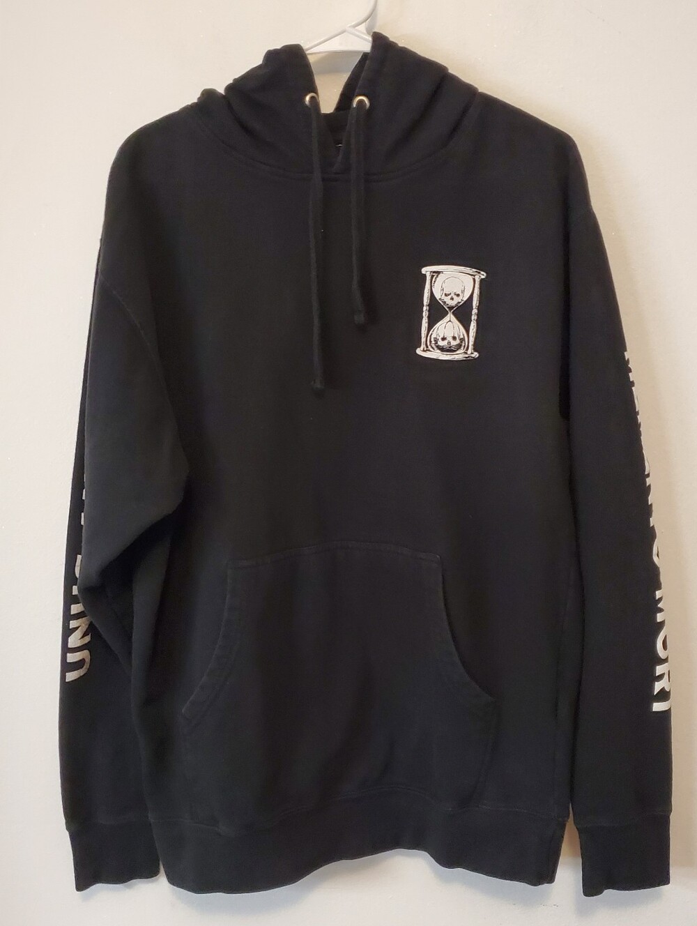 Unas Annus Memento Mori black hoodie Size medium